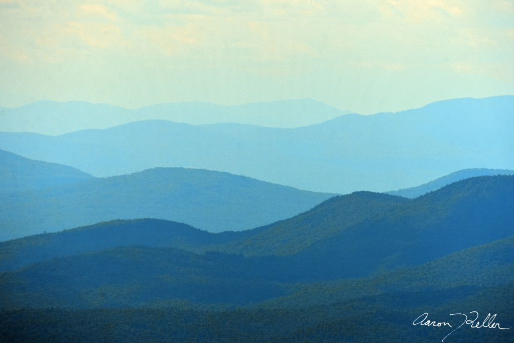 Blue View from Mt. Blue